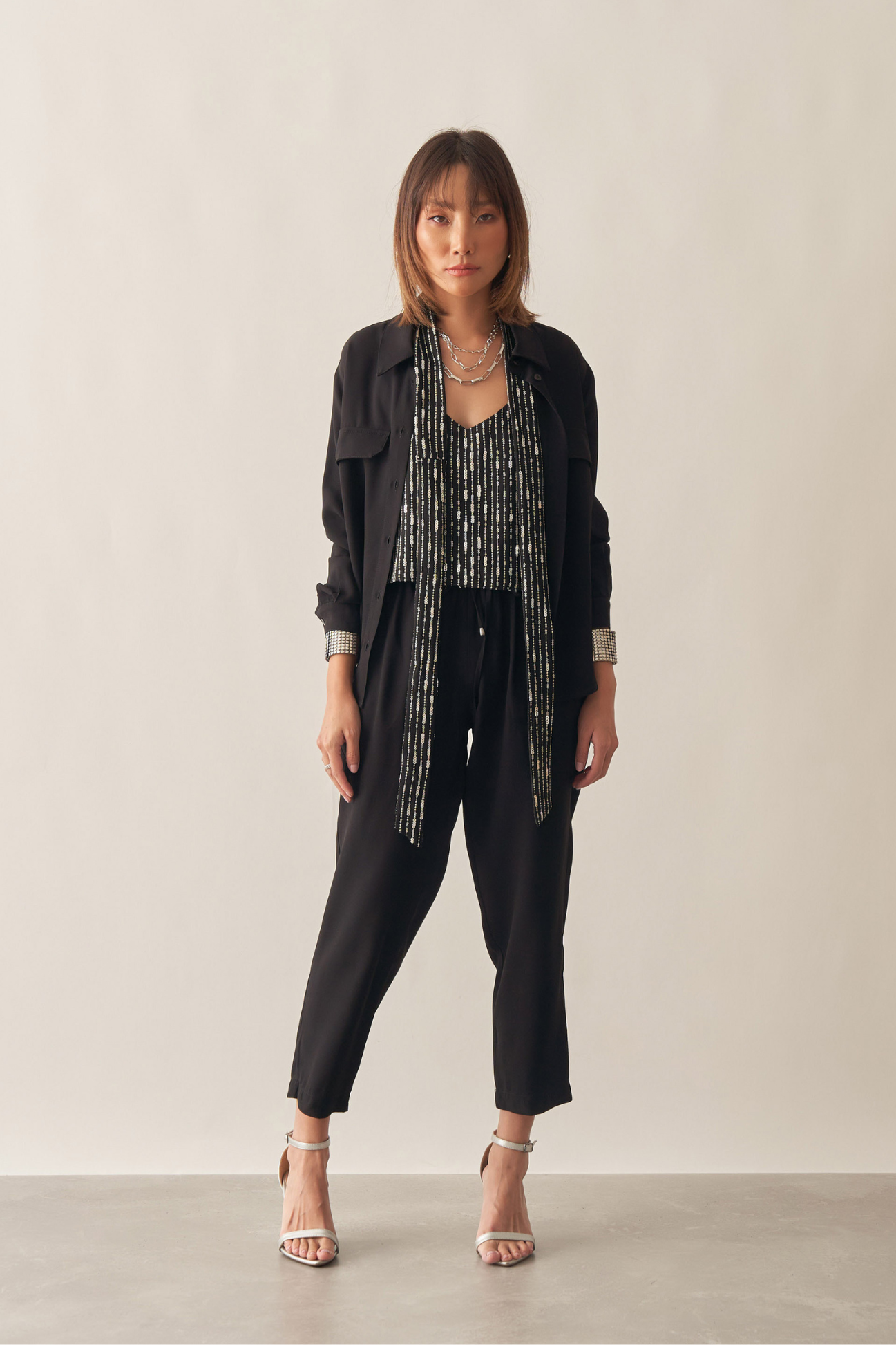 CALÇA CREPE CÓS ELÁSTICO