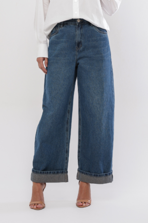 CALÇA BALOON JEANS MÉDIO DARLA