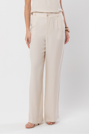 Calça Reta Crepe Beethoven VERONICA PARK