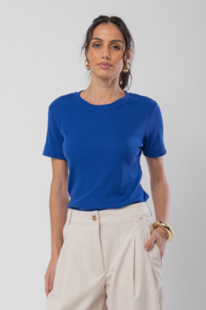 Camiseta Decote Redondo Marga Curta VERONICA PARK